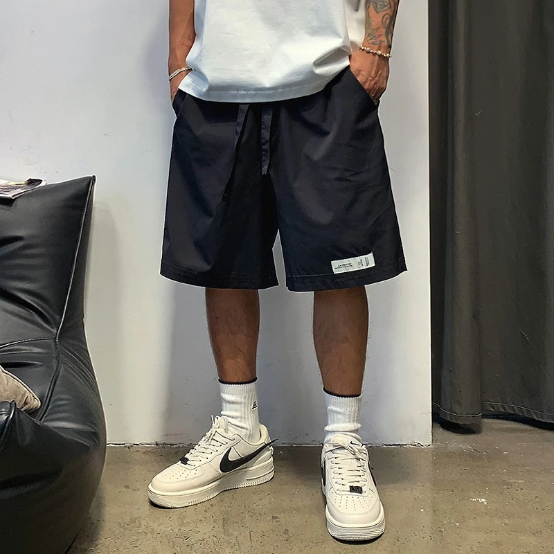 徐太浪复古口袋工装休闲短裤男夏季潮牌潮流百搭宽松直筒五分裤潮