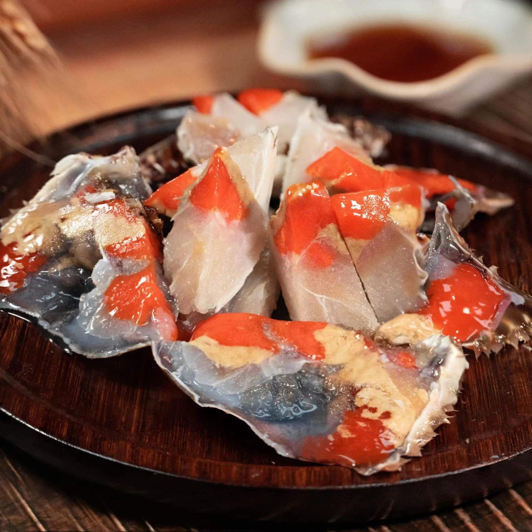 【阿宋来了】舟山正宗红膏咸呛蟹 生腌梭子蟹 3-6两/只（不可蒸煮）