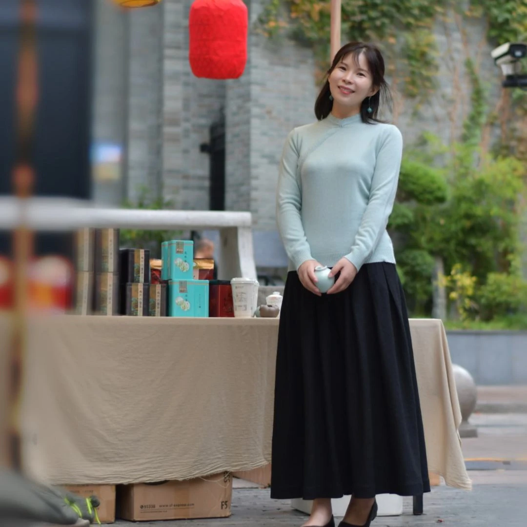 原创设计.三色羊毛衫秋冬上衣QW-22802