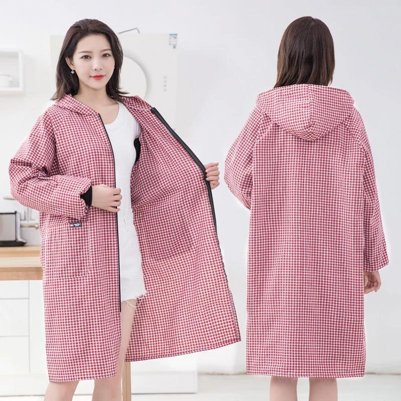 棉质正穿优选男女（均码90-175斤）厨房工作户外干活长袖围裙