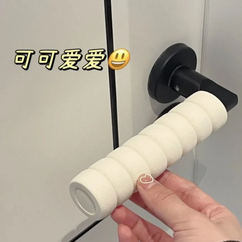 门把手保护套防撞套防静电儿童安全加厚螺旋宝宝房门拉手防碰套