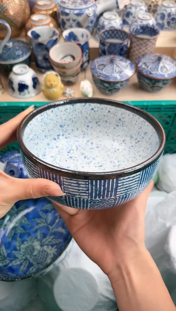 【闪购商品】瓷片青海波面碗AAAAAAAAAAAAAA