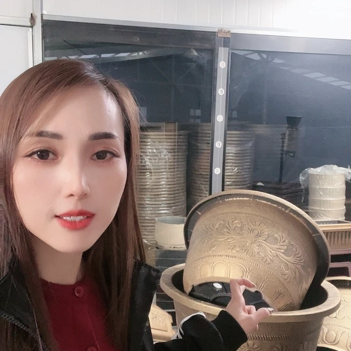 红陶50口径10个花盆