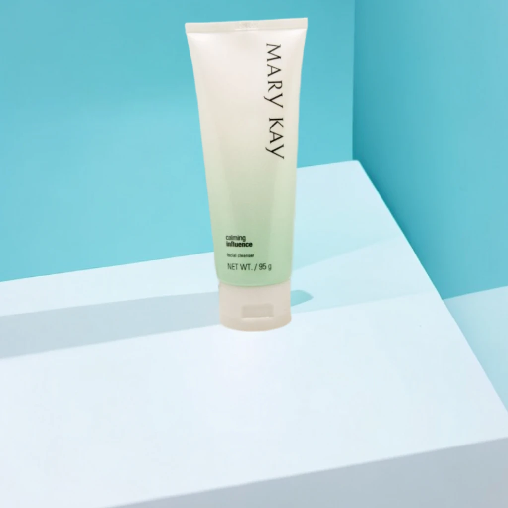 玫琳凯舒颜洁面乳温和清洁舒缓平衡补水无泡乳液型洗面奶保湿修护