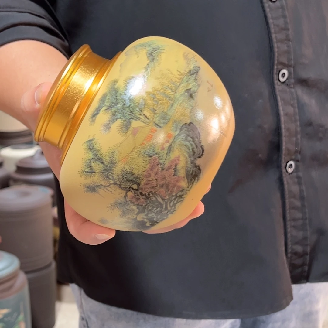 紫砂茶叶罐茶叶罐