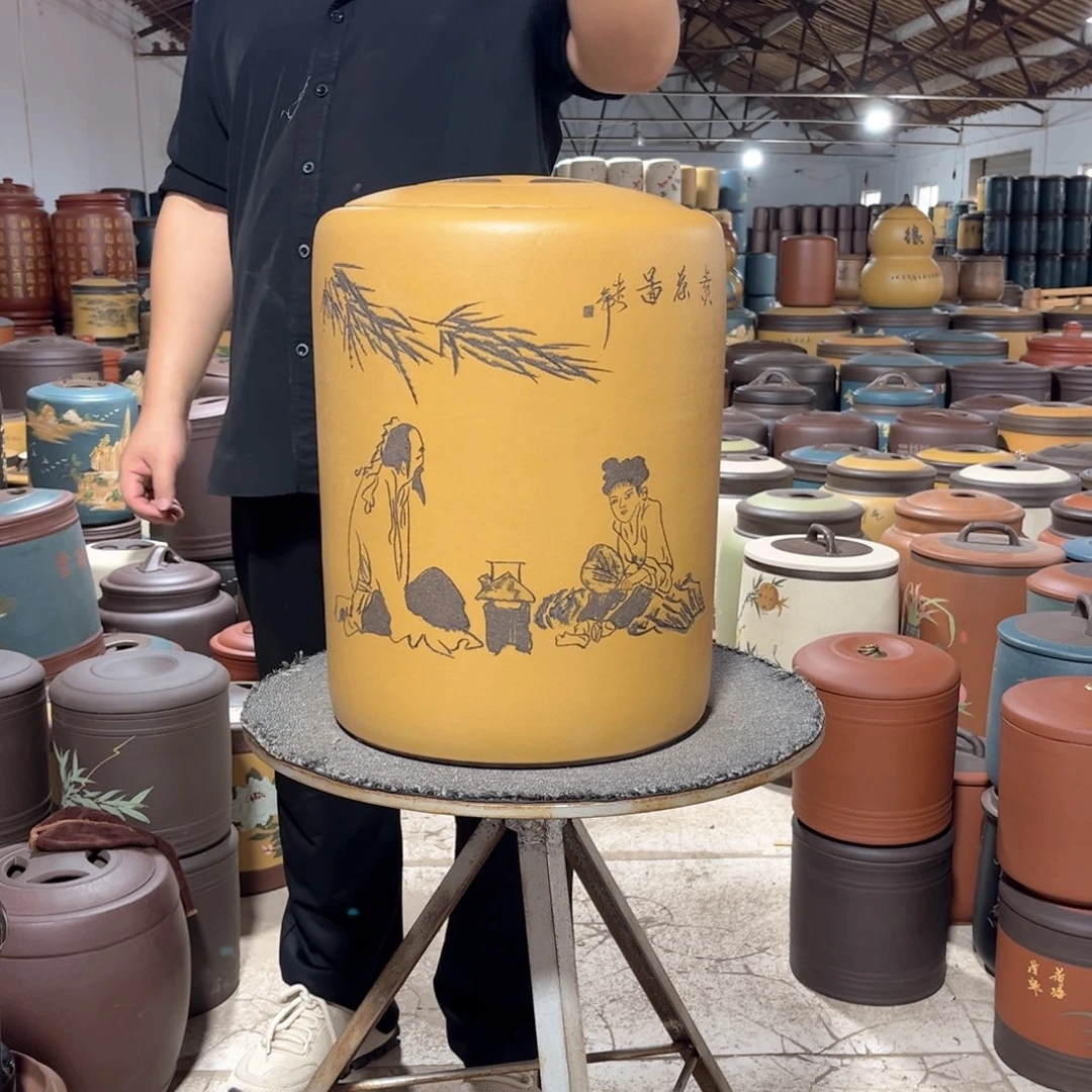 紫砂茶叶罐茶叶罐