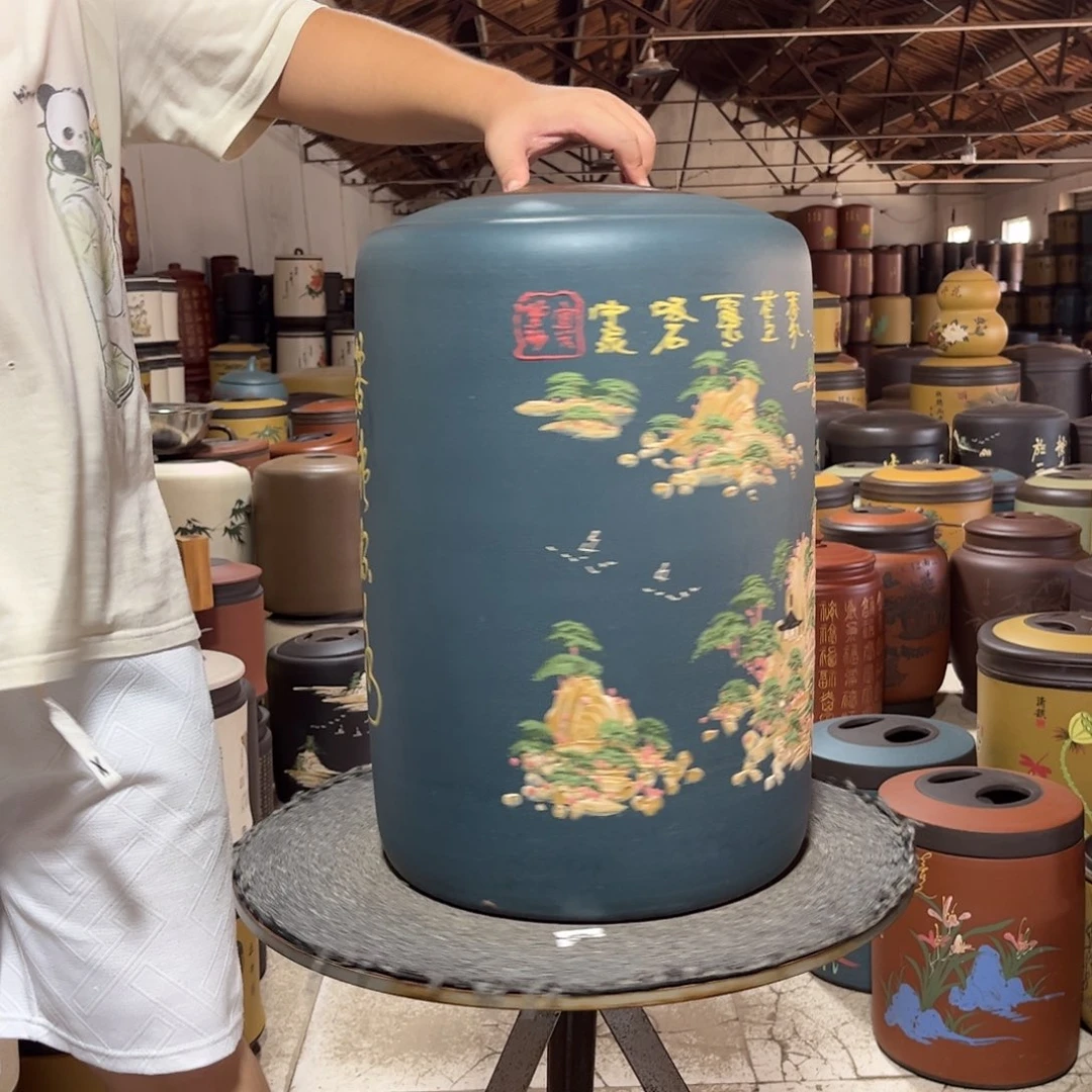 紫砂茶叶罐茶叶罐