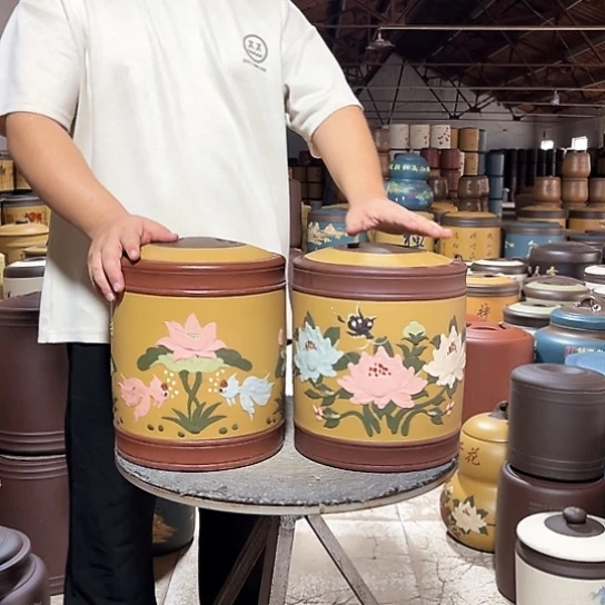 紫砂茶叶罐茶叶罐