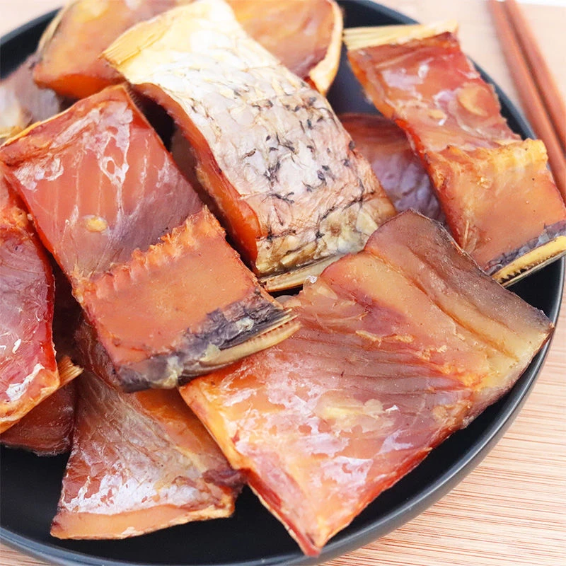 湖南精选优质烟熏腊鱼草鱼块农家风味肉质鲜美好吃包邮，价批发