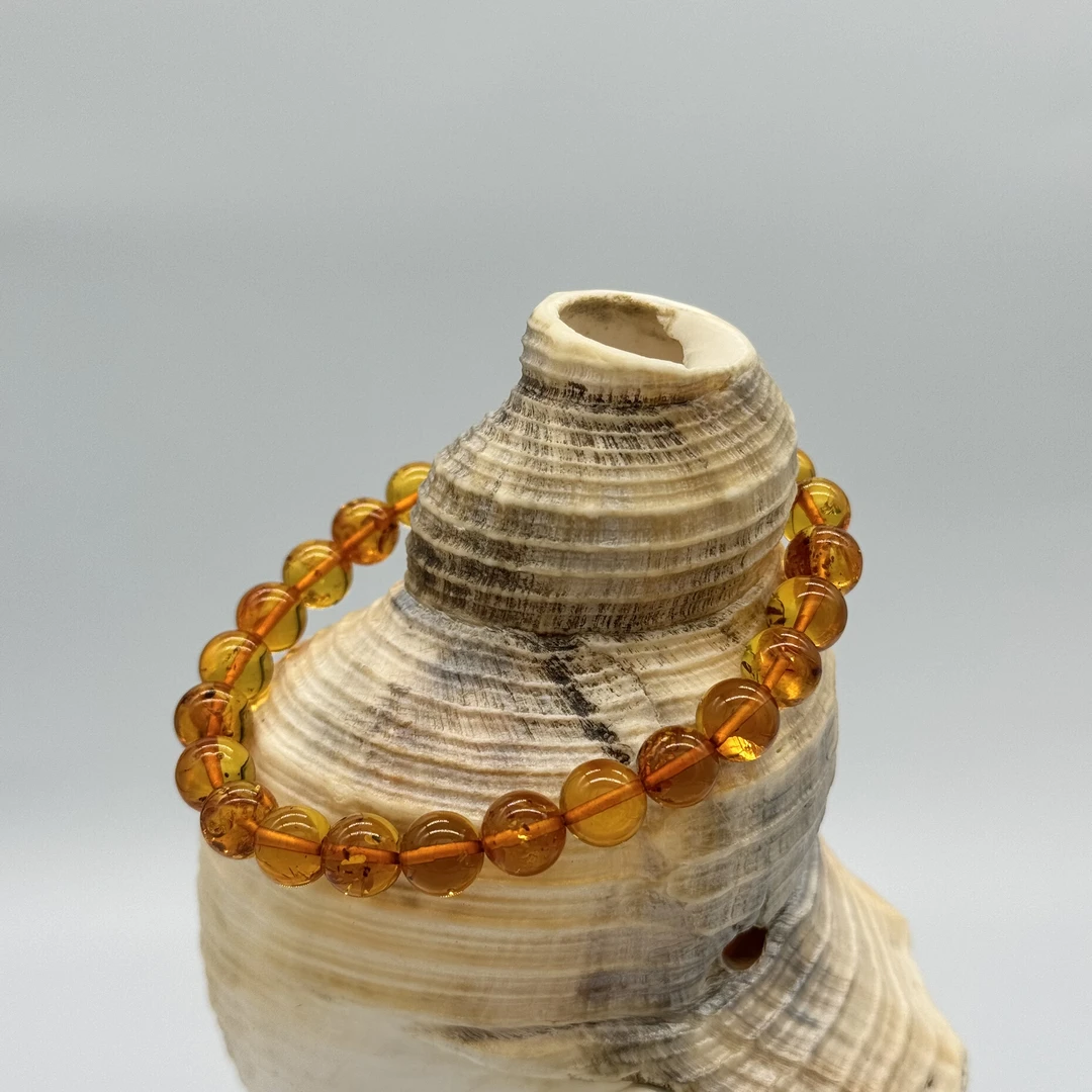 Bak gvzal jawayirat 茶珀手链乔美首饰百搭气质