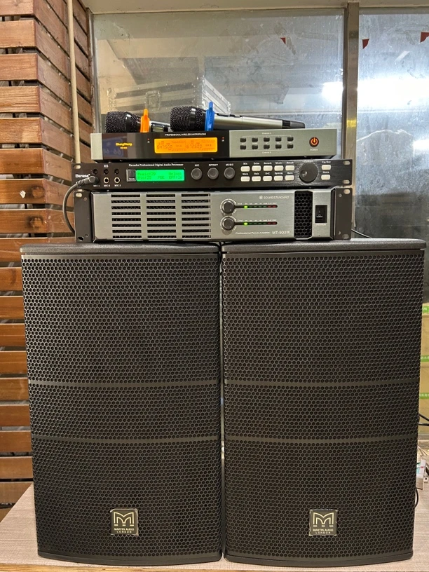 9新  英国玛田V12高端系列12寸专业音响四件套