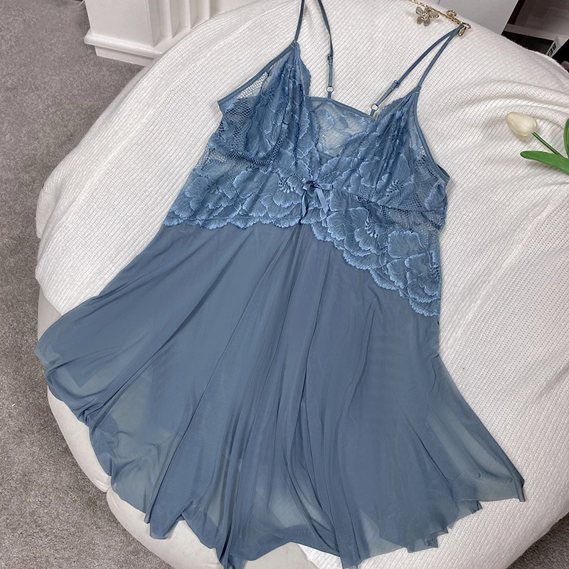 语萱娜【100-210斤】大码女士蕾丝女性感新显瘦吊带1件YX138