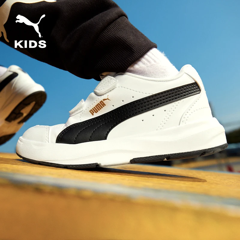 【PUMA】KIDS彪马儿童低帮金标运动鞋魔术贴板鞋休闲轻便童鞋389145