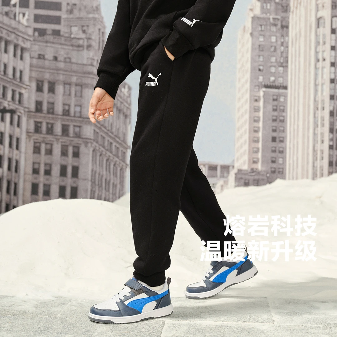 【儿童旗舰】PUMA彪马新款儿童加绒长裤运动裤卫裤宽松353924108208