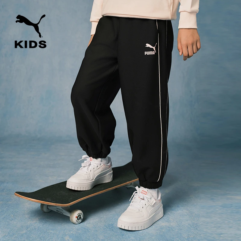 【断码福利】PUMA彪马官方正品秋冬透气休闲针织长裤353423108004