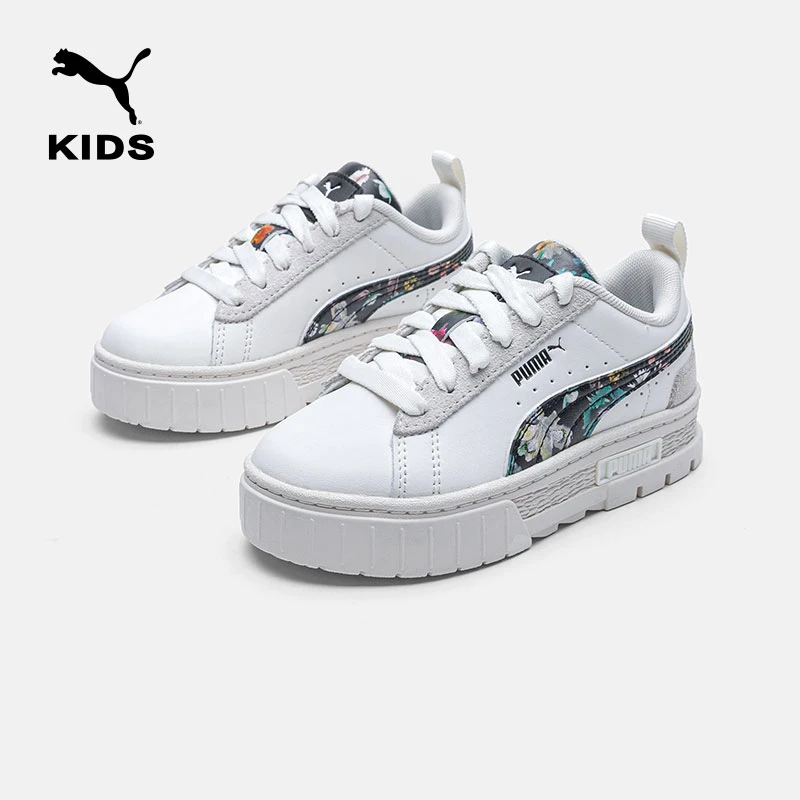 PUMA彪马官方正品秋冬新款儿童女中童复古厚底休闲低帮板鞋394897