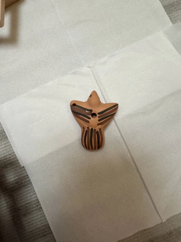 手工定制花纹小鸟笛