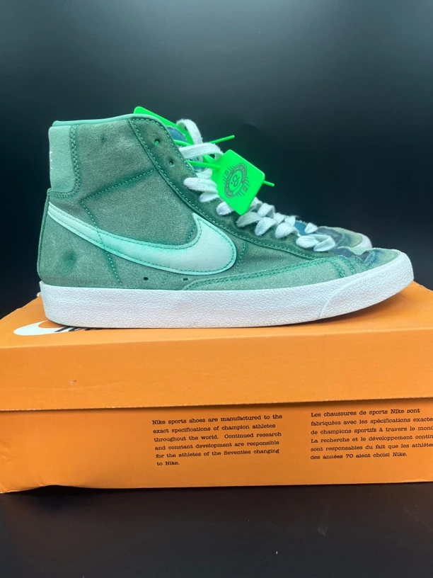 blazer板鞋41码鞋面被做了扎染149