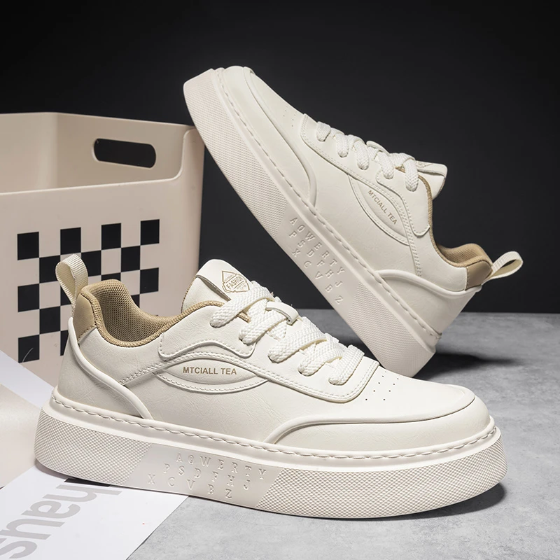 2024男士秋季新款板鞋时尚百搭小白鞋
