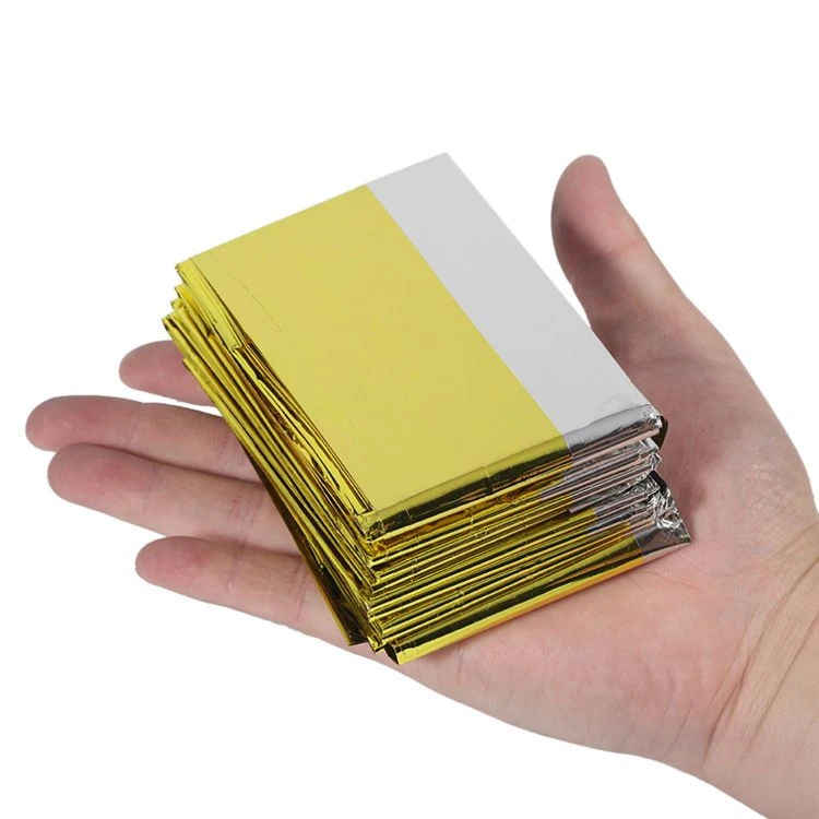 【超大号】求生户外野营马拉松紧急救生保温毯应急保暖急救包便携