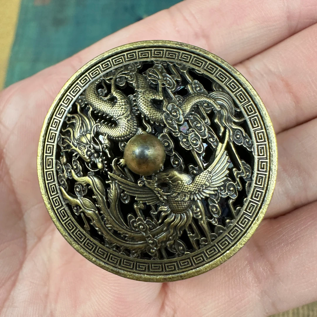凡心素香。龙凤呈祥香熏炉