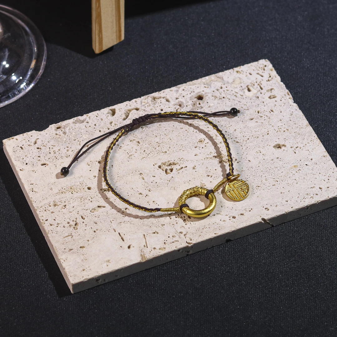 合金布艺手链 情侣男款抽拉手链 A935 多样性发一 颜色微差