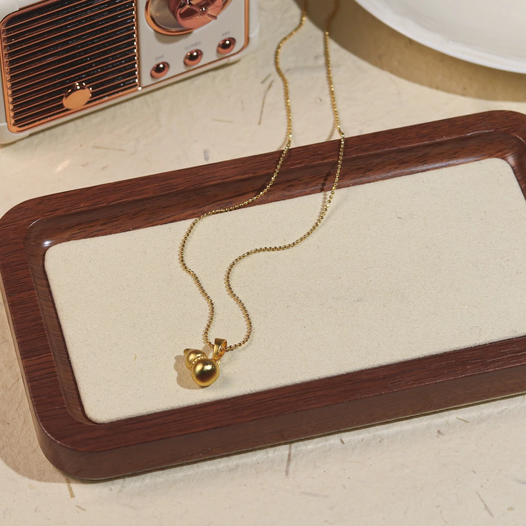 合金项链 合金葫芦抽拉可调节项链 PZ08 多样性发一 颜色微差