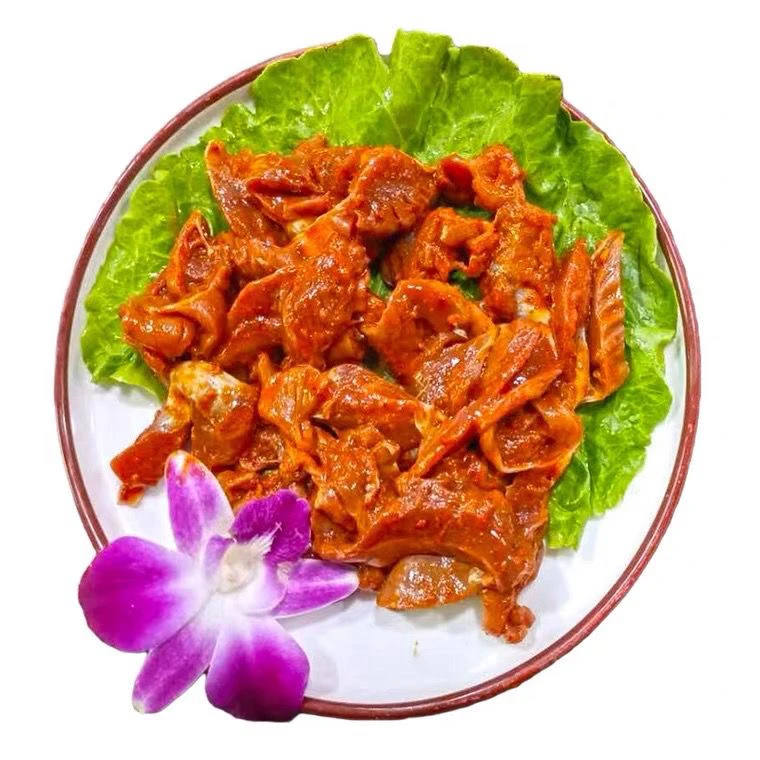 越汇鸡胗花小郡肝500g火锅烤肉烧烤串串速冻冷冻食用即食