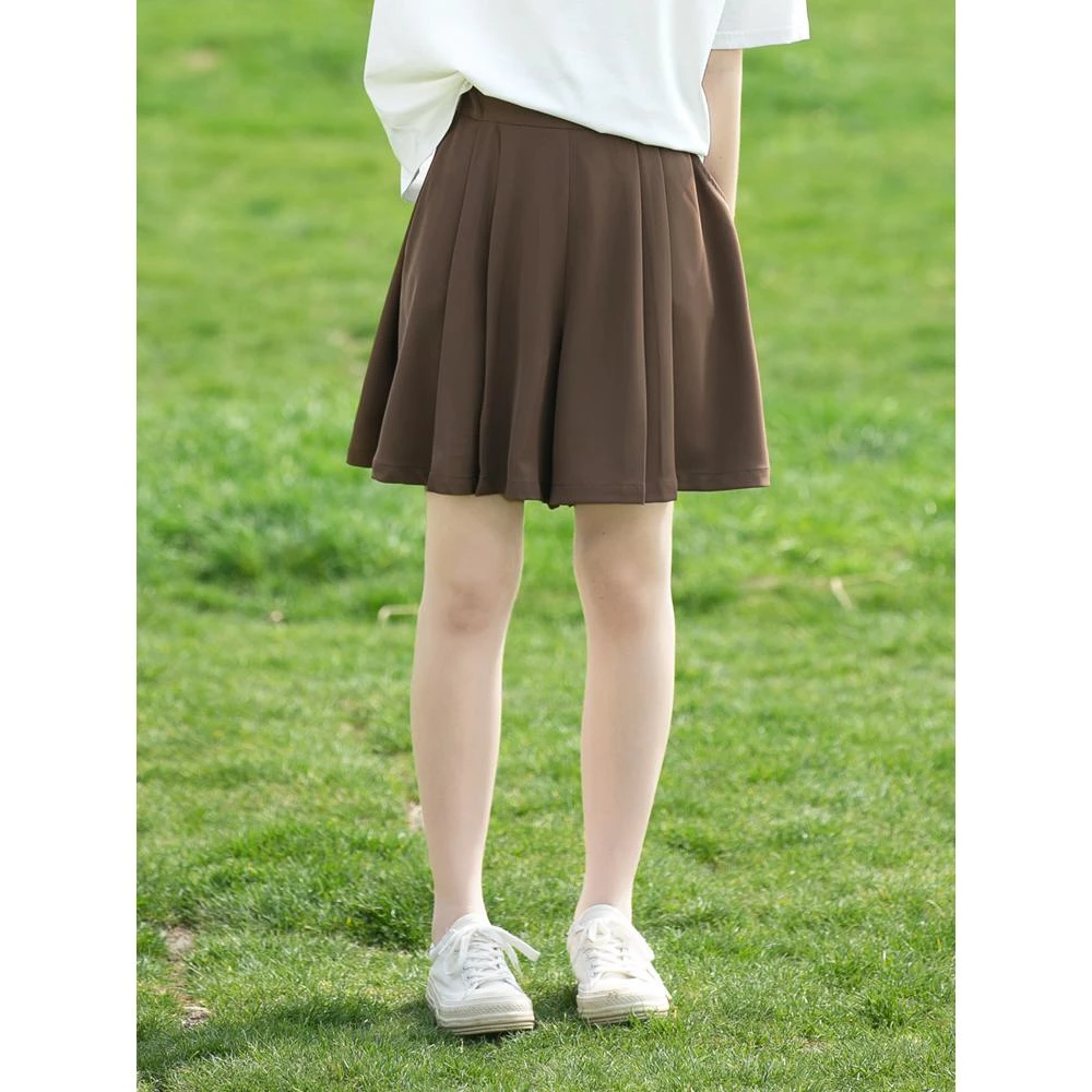 少女裙裤初中学生裤子短裤夏季新款女大童15岁高中女生夏装阔腿裤