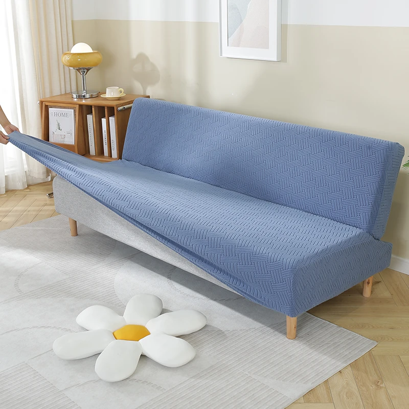 全包防滑沙发套加厚无扶手折叠沙发床套简易沙发套全盖沙发笠套罩