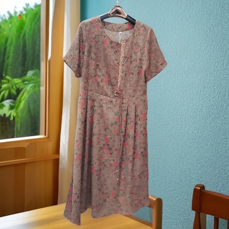 时尚休闲连衣裙88623