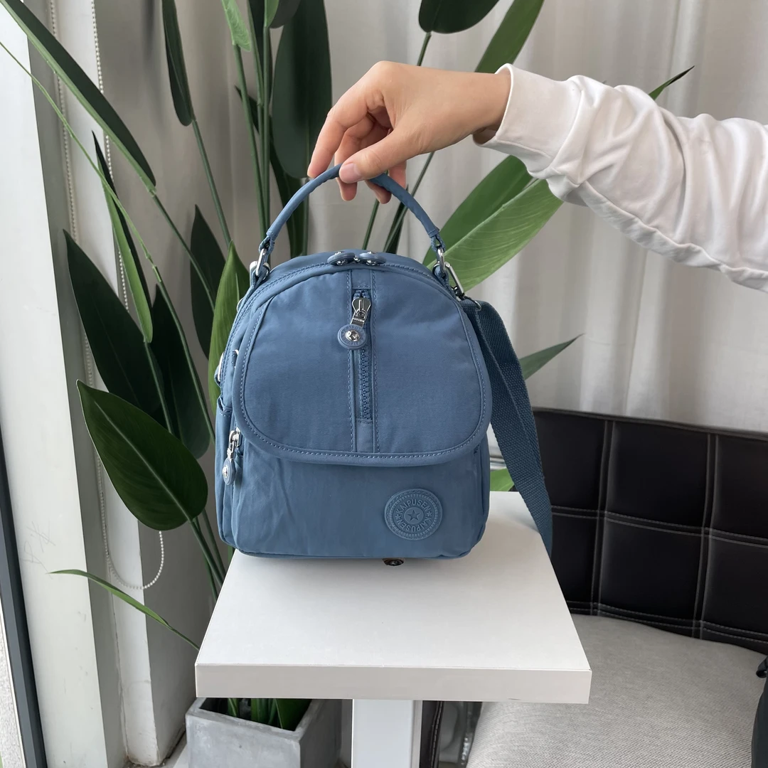 2025新款手提斜挎双肩包5用胸包多用尼龙单肩小包高品质休闲帆布