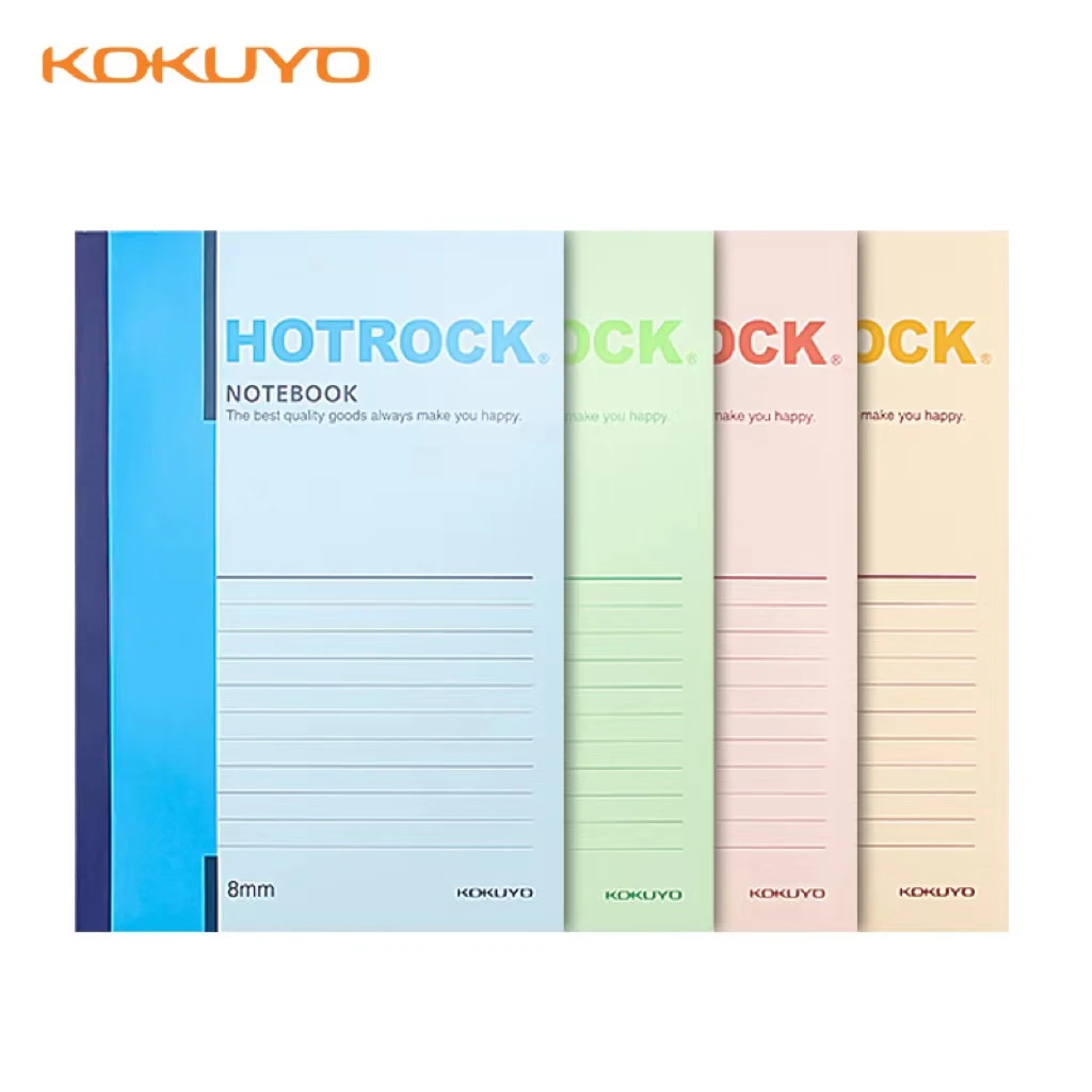 KOKUYO/国誉hotrock无线装订本B5/40页8mm横线软抄记事本