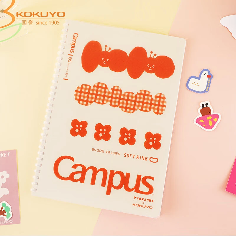 KOKUYO/国誉【品牌日】塔卡沙联名软线圈笔记本子学生8mm点线记事