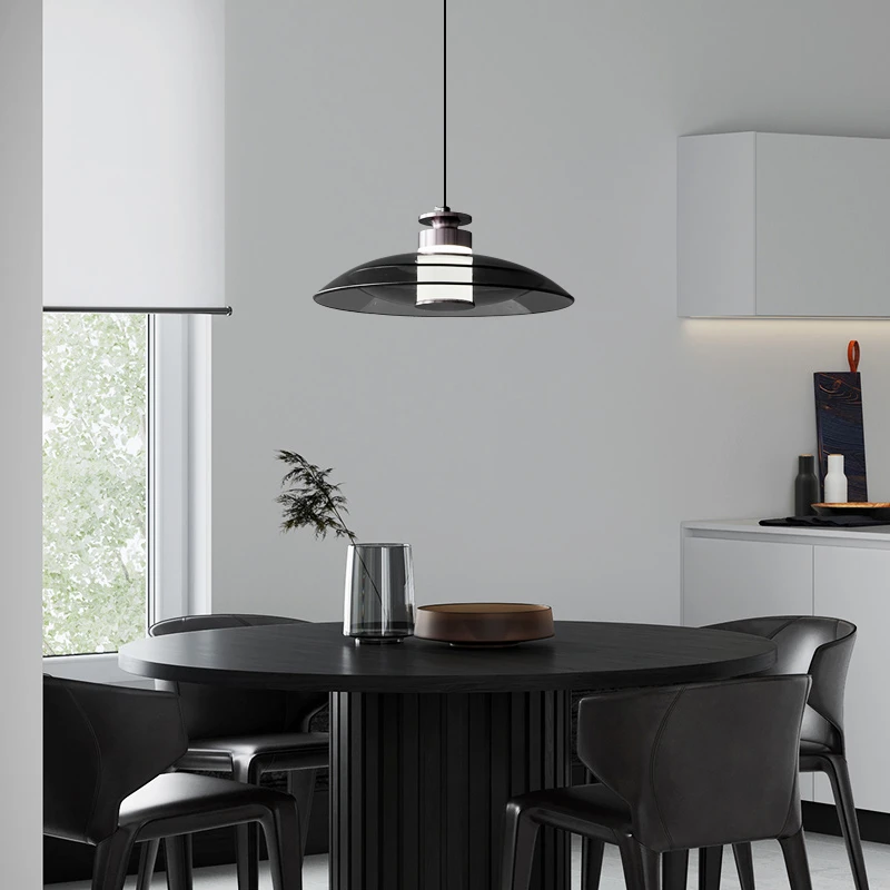 吊灯意式北欧咖啡厅吧台日式网红餐厅高端现代轻奢艺术玻璃高端灯