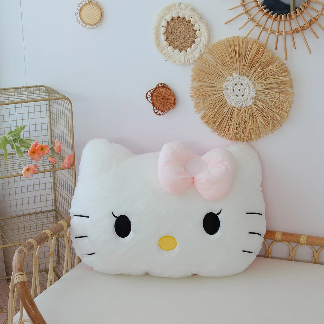 80cm Hello Kitty少女心大抱枕可爱床头靠枕柔软舒服女孩子礼物