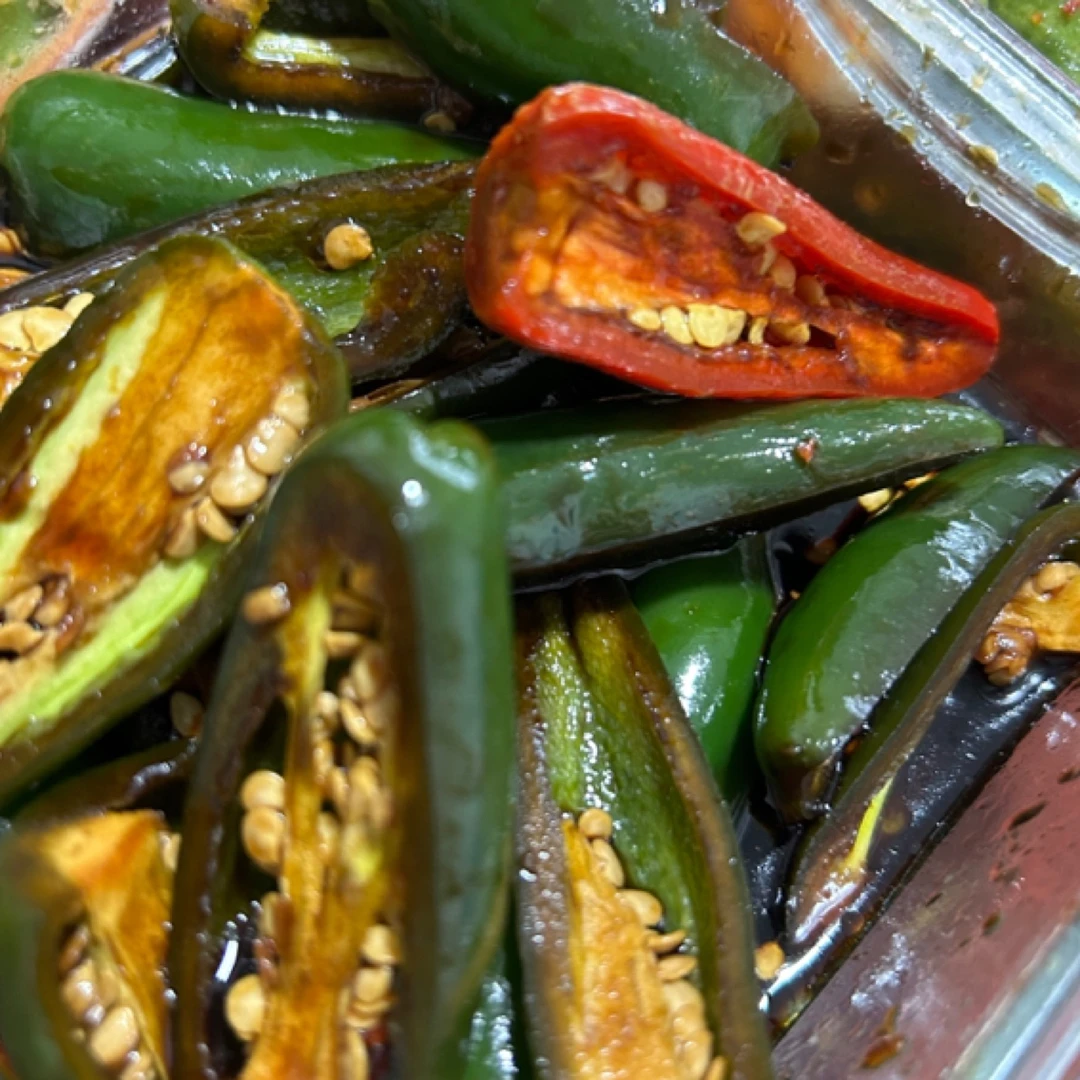 油泡椒2袋（每袋400克）及时取货冰箱保鲜