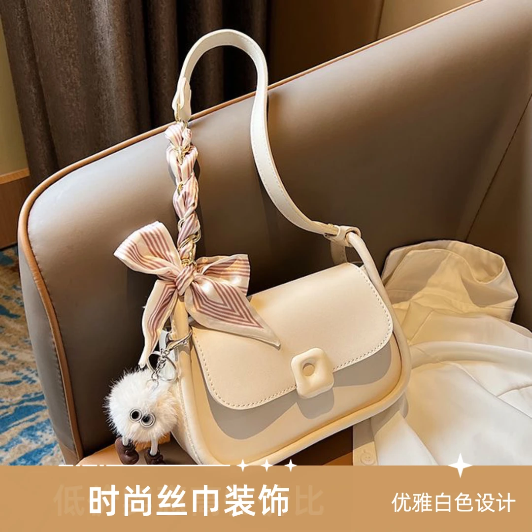 春季高级质感小方包小众女包2025百搭斜挎包单肩潮时尚【路易佩蒂】