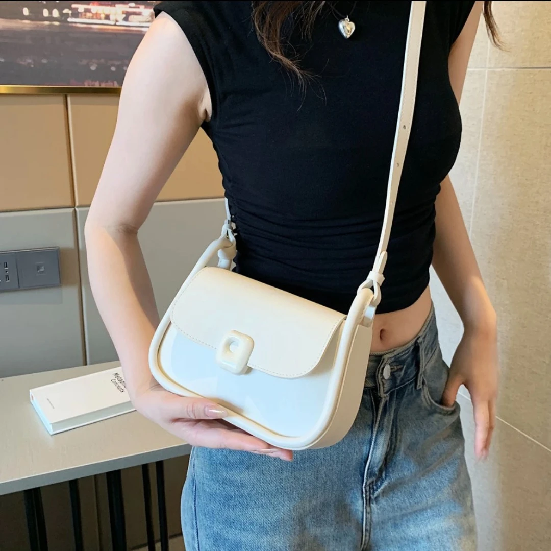【路易佩蒂】高级质感小众包包女2024百搭斜挎包潮时尚单肩小方包
