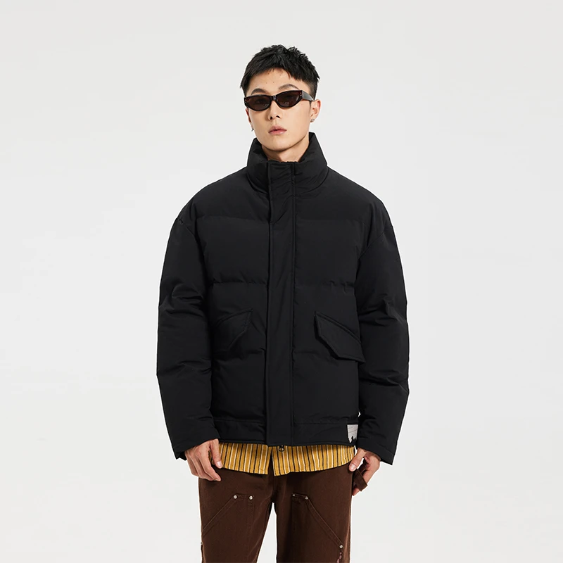 断码I潮牌立领棉衣M2912