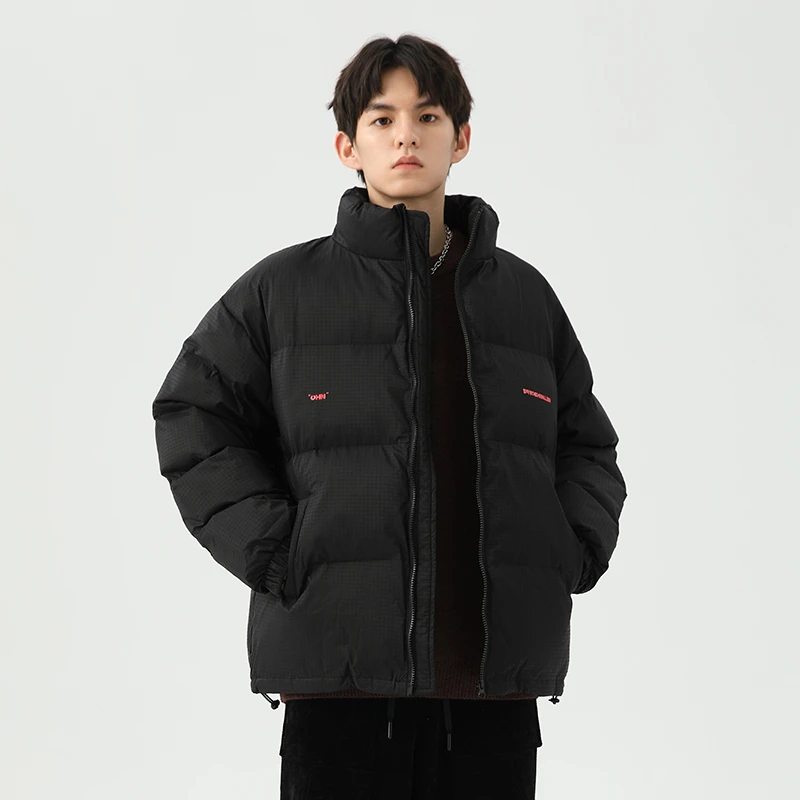 潮牌字母棉衣M001