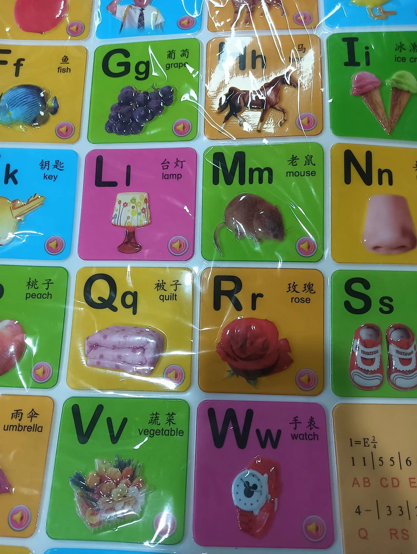 福利款有声挂图拍一发三包邮