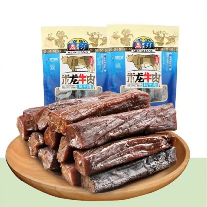 MENGLIANG/蒙亮米龙牛肉干内蒙古风干手撕正宗肉食休闲零食458g