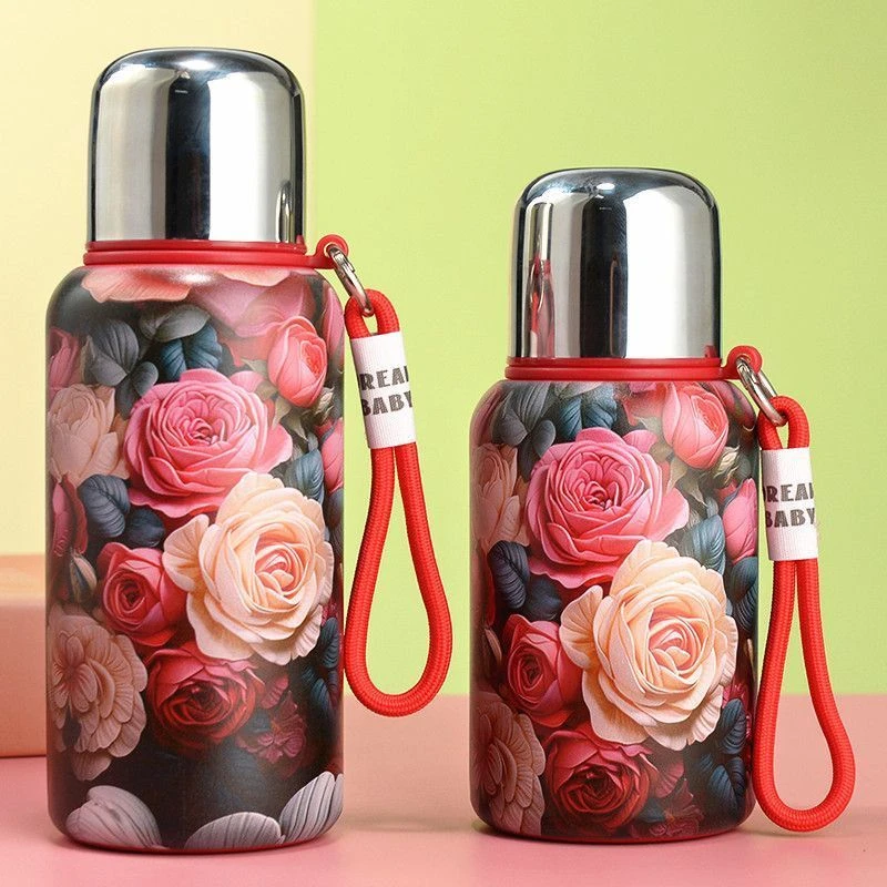 女士316精致不锈钢保温杯轻奢高颜值大容量户外便携水杯旅行茶杯