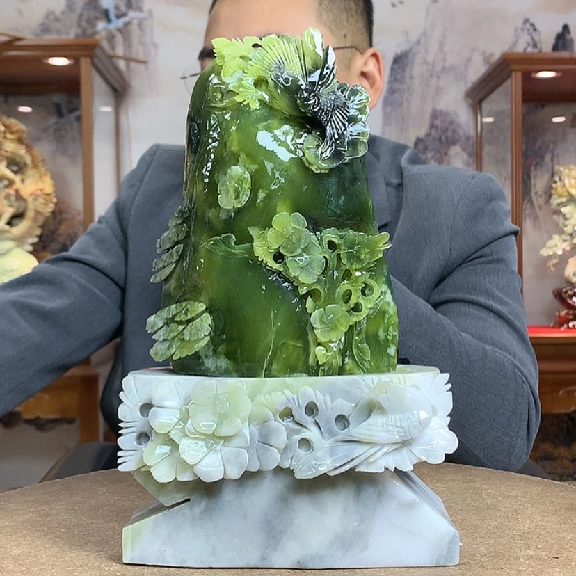 【闪购商品】蛇纹石玉摆件未镶嵌赵*宇