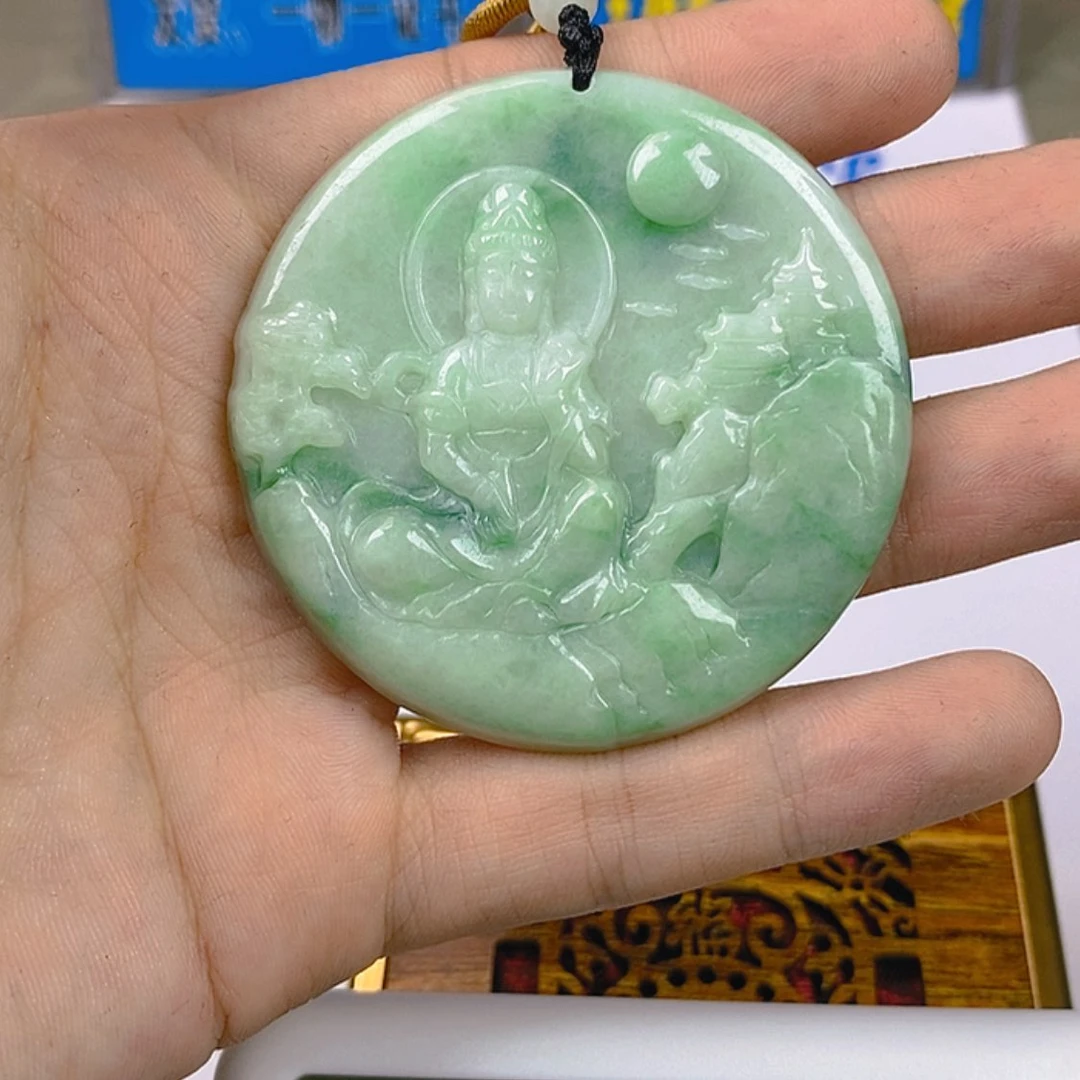 【闪购商品】翡翠吊坠(不含链)未镶嵌武*
