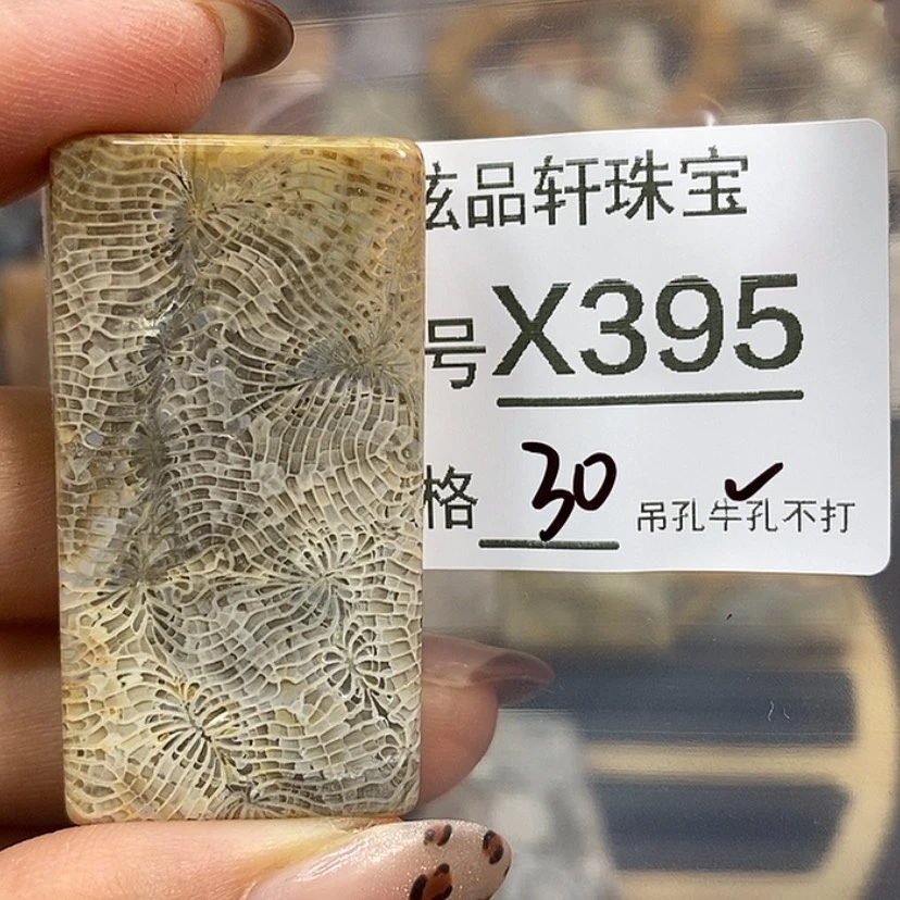 【闪购商品】硅化珊瑚（珊瑚玉）颈饰未镶嵌你***～k 395