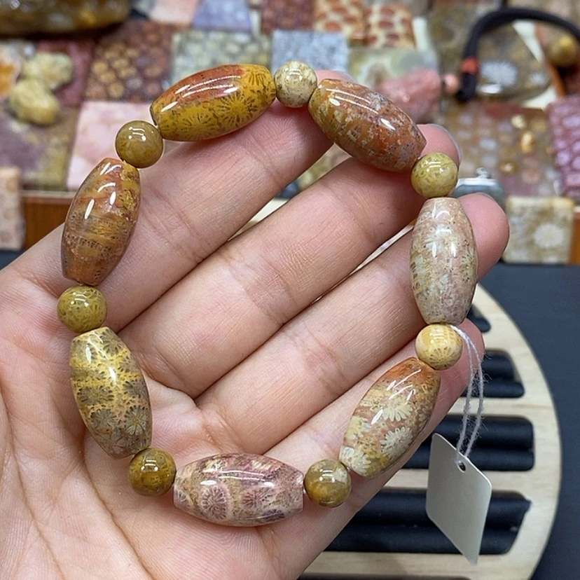 【闪购商品】硅化珊瑚（珊瑚玉）颈饰未镶嵌k 98
