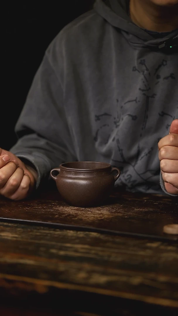 【闪购商品】紫砂水盂水盂天青泥 全手