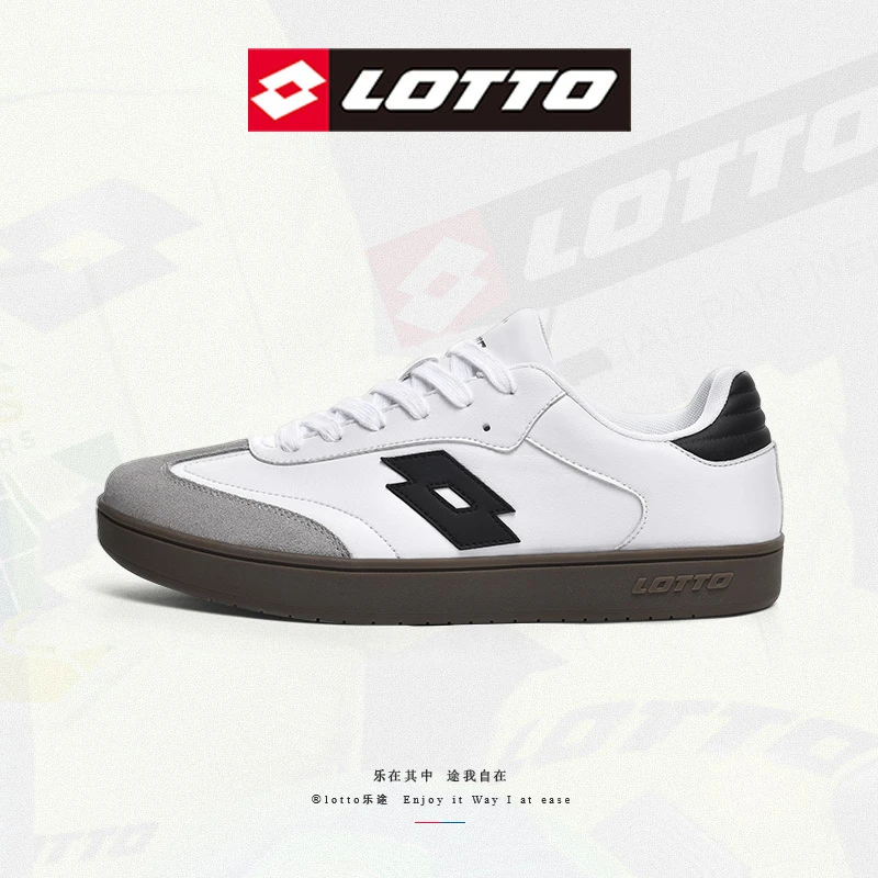 LOTTO/乐途德训鞋情侣运动休闲鞋2024秋季新款复古潮流低帮百搭款